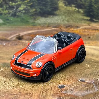 Matchbox 2010 Mini Cooper Cabrio S Orange 2024 New Loose 1:64 Diecast Car • £4