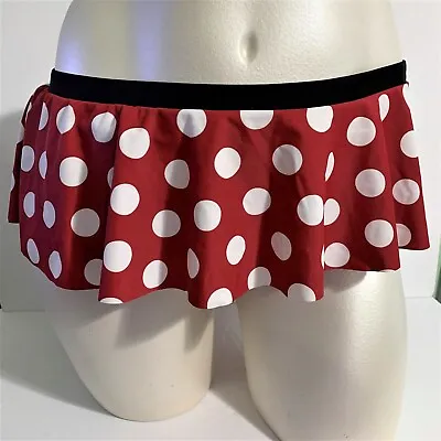 Torrid Swimsuit Swim Bottom Skirt Disney Minnie Mouse Polka Dot Plus Sz 2 18 20 • $44.99