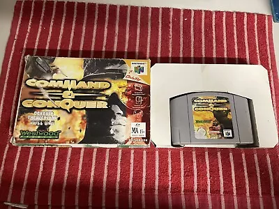 Command And Conquer N64 Boxed • $94.99