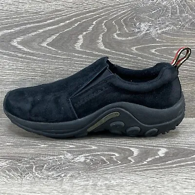 Merrell Jungle Moc Midnight Black Clog Slip-on Shoe Loafer Womens Size 7.5 • $29.99