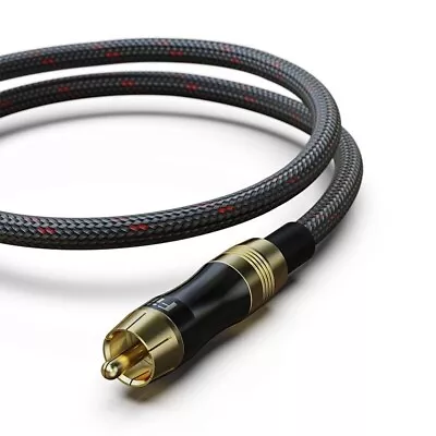 Fiio LR-RCA1 RCA Connector Digital Coaxial Audio Cable 50cm • $68.20