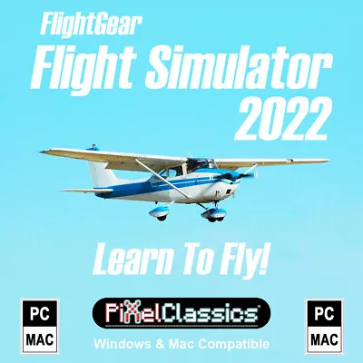 $19.99 • Buy Flight Simulator Learn To Fly Cessna Private Pilot License Plane Flying Training
