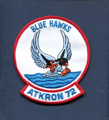 VA-72 BLUE HAWKS US NAVY A-4 Skyhawk A-7 Corsair Attack Squadron 4  Patch • $6.99