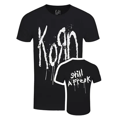 Korn T-Shirt Still A Freak Rock Band New Black Official • £15.95