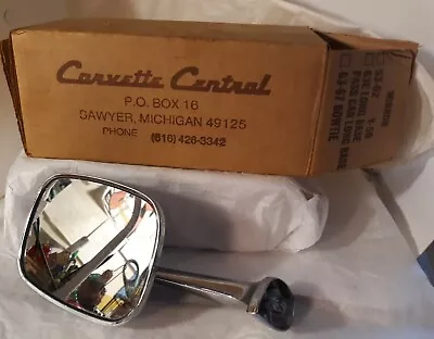 Vtg Corvette Automobile Car Side Mount Mirror 1955 Parts Accessories  • $74.99