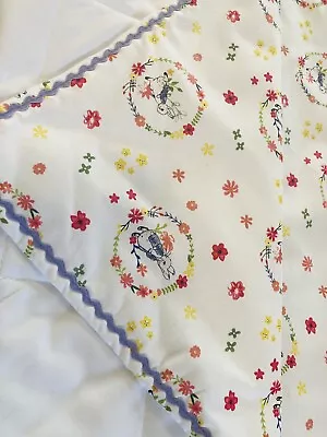 Peter Rabbit Cot Quilt Blanket Lap Quilt Throw • £15