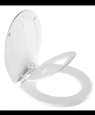 MAYFAIR 888SLOW 000 NextStep2 Round Table Enamel Wood Toilet PottyTraining Seat • $19.01