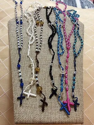 Blessed Papa Francisco 2/17/16 Juarez MX Corded/ Bead Rosary  Pick 1  • $25
