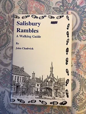 John Chadwick RARE Salisbury Rambles Walking Guide • £19.99