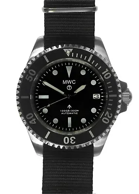 MWC 24 Jewel 1982 Pattern 300m Automatic Military Divers Watch • £259.99