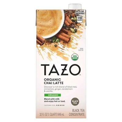 £38.02 • Buy Tazo Chai Classic Latte Tea Concentrate 1:1, 000000000067834 (23006907)