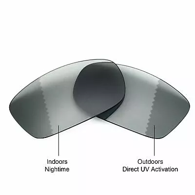 Hdhut Replacement Lenses For-Oakley Fives Squared Transition Gray Polarized • $23.98