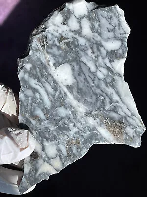 Black And White Marble Slab / Mineral /cabochon /specimen/ Agate / Rough • $12.99