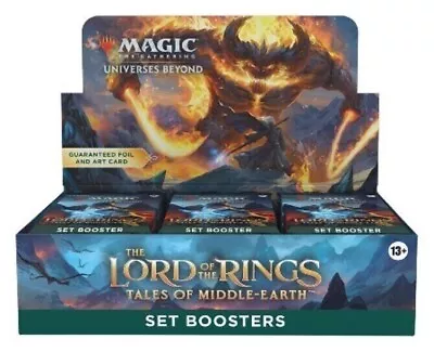 MTG: The Lord Of The Rings - Tales Of Middle-Earth Set Booster Box Brand New • £180