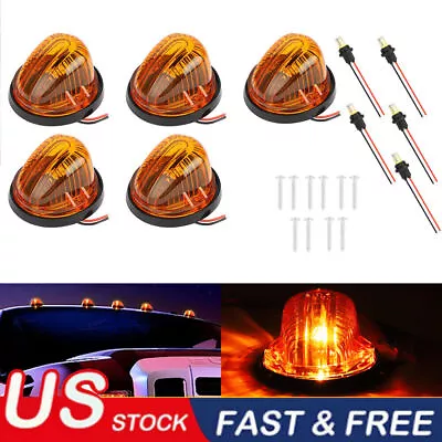5X For 73-87 Chevy GMC C/K Series Roof Top Cab Lights Amber Marker W/ 194 LED • $23.89