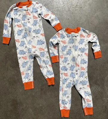 $9 • Buy Hanna Andersson Horton Hears A Who Pajamas 2T Lot Of 2