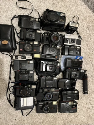 £5.50 • Buy Job Lot Of Old Vintage Film Cameras For Spare Or Repairs