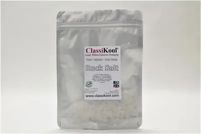 Classikool 100g Rock Salt: Food Grade & Natural For Edible And Cosmetic Use • £3.99