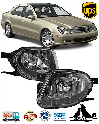 Fog Lights For 2003 2004 2005 2006 Mercedes Benz E320 E500 Driving Bumper Lamps • $49.99