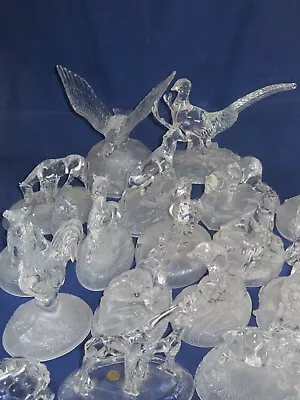 CRISTAL D'ARQUES Lead Crystal Animal Figurines Selection Available Please Choose • $24.62