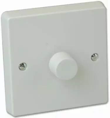 Crabtree - 4190/pu - 1 Gang 400w Push Dimmer Switch • £43.49