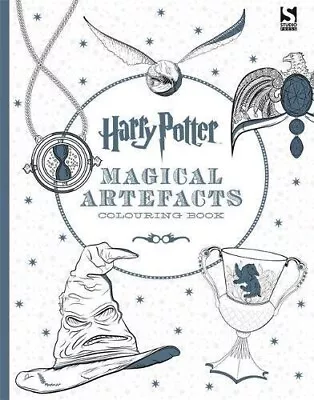 Harry Potter Magical Artefacts Colouring Book 4 By Warner Brothers... • £3.99