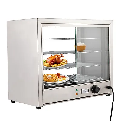 4 Tiers Food Warmer Commercial Pie Pizza Cabinet Display Showcase Countertop • $280