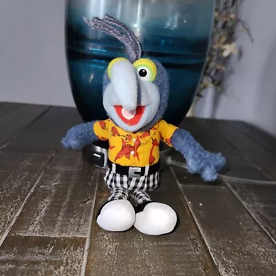 Gonzo Muppets Plush Doll Sababa Toys 8” 2004 Small Jim Henson Stuffed Cut Tag • $10.99