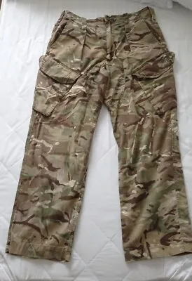 75/84/100 British Military Warm Weather MTP Combat Cargo Trousers  • £10