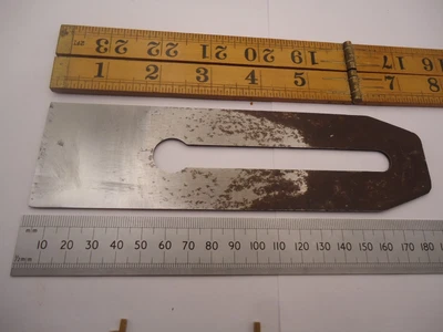 £7.60 • Buy Stanley  England Plane Iron For 4 Or 5 , 2 Inch , About 50mm Left