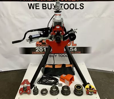 VICTAULIC VE416FSD Hydraulic Vic Roll Groover 2”-16” AGS Grooving Ridgid 300 918 • $21998.86