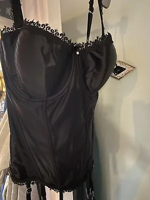 £13.50 • Buy Masquerade Black Basque 34F - Immaculate Worn Once Only