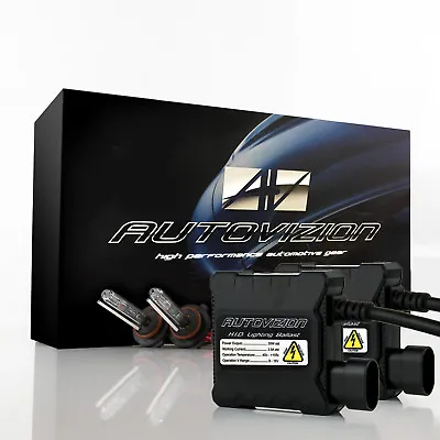 Autovizion Slim Xenon HID Conversion Kit Low Beam Fog Lights H4 H7 H11 H13 9006 • $19.69