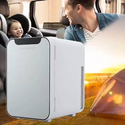 16L Mini Fridge & Warmer Home Car Caravan Outdoor Camping Ice Box Freezer Heater • £69.95