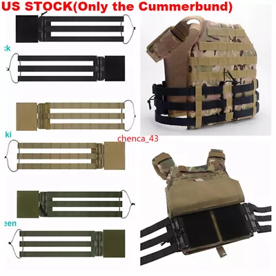 IN US!! MOLLE Quick Release Buckle Set Tube Cummerbund Adapter For Tactical Vest • $19.09