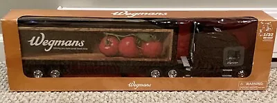 Wegmans Food Markets Die Cast Tractor Trailer 1:32 Scale W/BOX WEAR - New Ray • $79.95