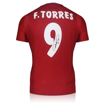 £356.99 • Buy Fernando Torres Signed Atletico Madrid 2015-16 Football Shirt