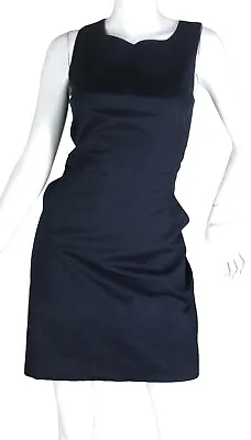 $24.50 • Buy BANANA REPUBLIC Navy Blue Dress Pockets Lined Summer/Work/Dressy/Casual ~8