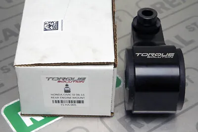 Torque Solution Billet Rear Engine Mount Honda Civic Si 06-11 FG2 FA5 K20Z3 • $116.65