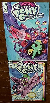 My Little Pony ~ Friendship Is Magic #74 & #75 (2019 IDW): Free Shipping! • $20.93