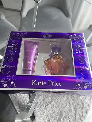 Katie Price Purple Heart 100ml Eau De Toilette Women's Fragrance Gift Set New • £56.73