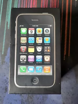 Apple IPhone 3GS Black Box 16GB Empty Box Model A1303 • £5