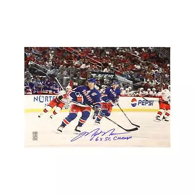 Mark Messier Autographed Skating 8x10 Photo 6x SC Champ Inscription Steiner CX • $199.99