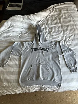 Thrasher Hoodie Grey Size M • $60