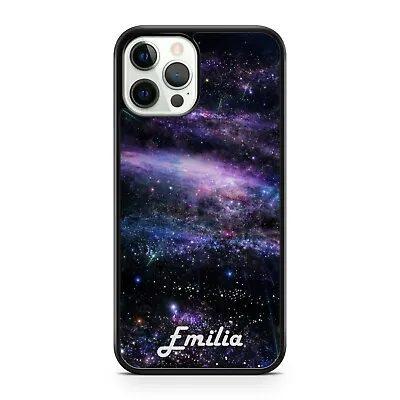 $19.07 • Buy Starry Milky Way Galaxy Space Personalised Name Initials Phone Case Cover