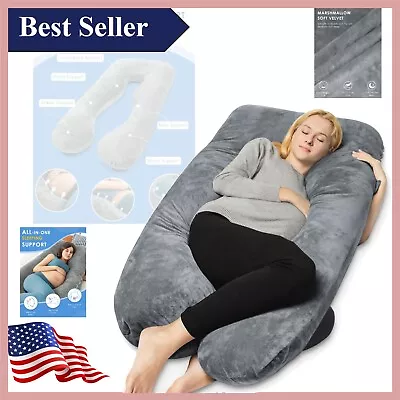 Versatile 55 Inch Maternity Pillow - Multi-Functional Support For Pregnant Women • $89.95