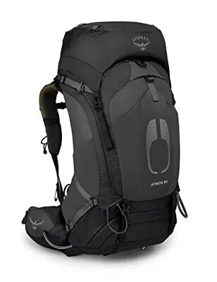 Osprey Men's Atmos AG 50 Backpacking Backpack Black Large/X-Large OSP-10004004 • $315