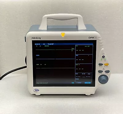 Mindray DPM4 Patient Monitor - EKG SP02 NIBP Printer • $899.50