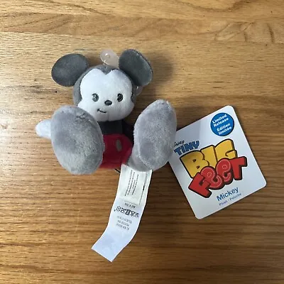 Disney Store Authentic Mickey Mouse Tiny Big Feet Small Plush Toy Doll NWT • $12.99