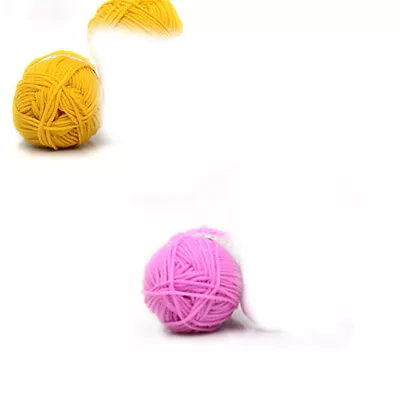 42 Colors 4PLY Soft Cotton Bamboo Crochet Knitting Yarn Baby Knit Wool Yarn • $2.09